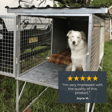 "Aussie Dog Kennels" Raised Dog Kennel