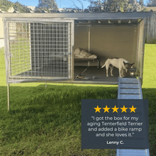 "Aussie Dog Kennels" Raised Dog Kennel