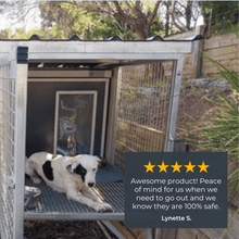 "Aussie Dog Kennels" Raised Dog Kennel