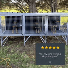 "Aussie Dog Kennels" Raised Dog Kennel